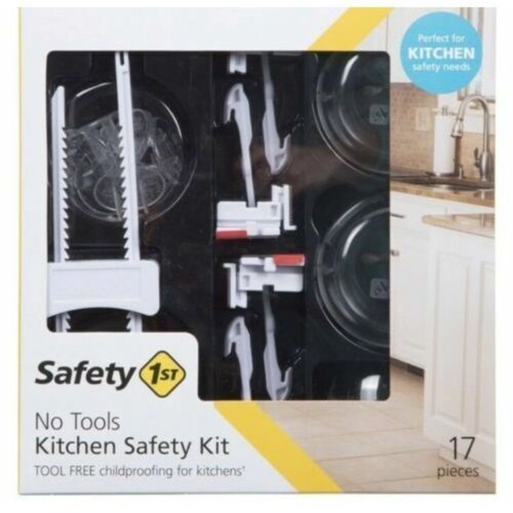 Safety 1st No Tools Kitchen Safety Kit, 17 Pieces